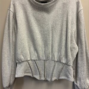 NWT Express Heather Gray Sweatshirt